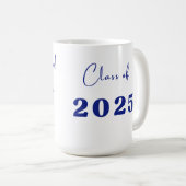 Gratulation Class of 2025 Blue Kaffeetasse (VorderseiteRechts)