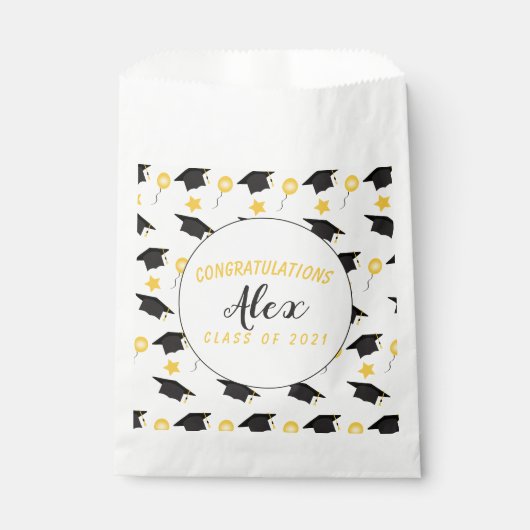 Gratulation Class of Graduate Customize Name Geschenktütchen (Vorderseite)