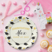 Gratulation Class of Graduate Customize Name Pappteller (Party)