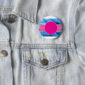 Gratulation Danke Dusche Geschenk Party farbenfroh Button (Beispiel)