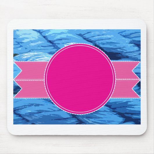 Gratulation Danke Dusche Geschenk Party farbenfroh Mousepad (Vorne)