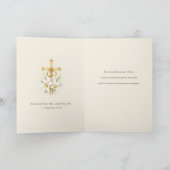 Gratulation der Brauteltern zur Hochzeit Karte (Innenseite)