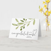 Gratulation des Uni-Abschlusses der Hochschule Gra Karte (Gelbe Blume)