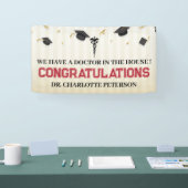 Gratulation Doctor Medical School Abschluss Banner (Messe)