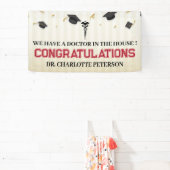 Gratulation Doctor Medical School Abschluss Banner (InSitu)