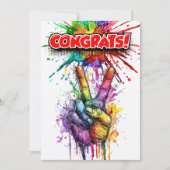 GRATULATION EINLADUNG (Vorderseite)