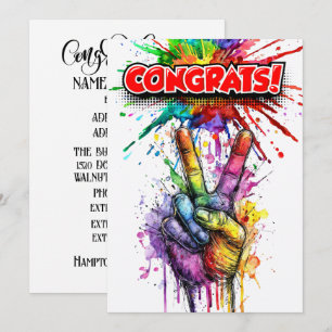 GRATULATION EINLADUNG