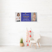 Gratulation GRADS 2 Fotos Script Your Color Banner (Insitu)