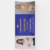 Gratulation GRADS 2 Fotos Script Your Color Banner (Vertikal)