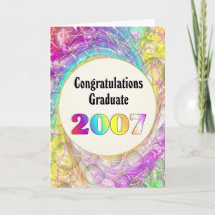 Gratulation Graduate 2007 Karte