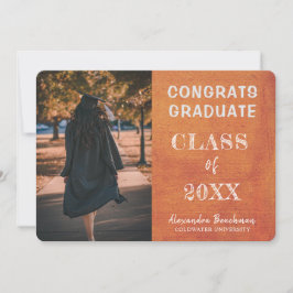 Gratulation Graduate Announcement Card Einladung