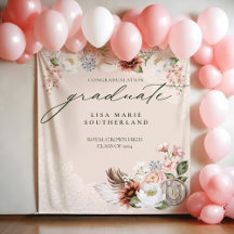 Gratulation Graduate Cowgirl Country Western