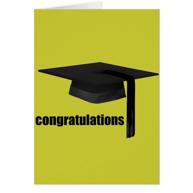 Gratulation Graduation Cap (Vorne)