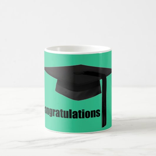 Gratulation Graduation Cap Kaffeetasse (Mittel)