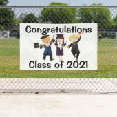 Gratulation Graduation Party Banner (Insitu)
