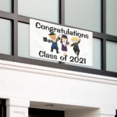 Gratulation Graduation Party Banner (Äußeres Gebäude)
