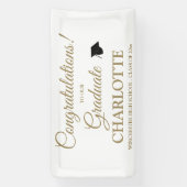 Gratulation Graduierung des Textes des benutzerdef Banner (Vertikal)