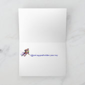 Gratulation Hockey Player Sport Game Karte (Innenseite)