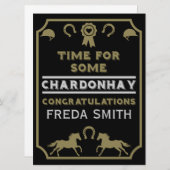 Gratulation Horseback Riding (Vorne/Hinten)