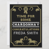 Gratulation Horseback Riding (Vorderseite)