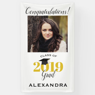 Gratulation Klasse des Graduate Fotos 2019 Banner