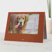 Gratulation New Baby Girl Karte (Rückseite)