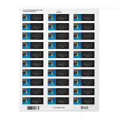 Gratulation Schwarz und Blau (Vorne)