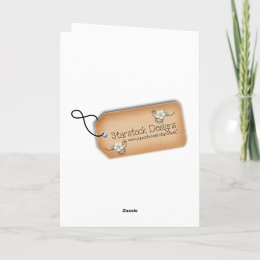 Gratulation Twins Card Karte (Rückseite)