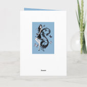 Gratulation White Coat Zeremonie Afrikanischer Ame Karte (Rückseite)