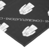 Gratulation White Coat Zeremonie Party Tischdecke (Schrägansicht)