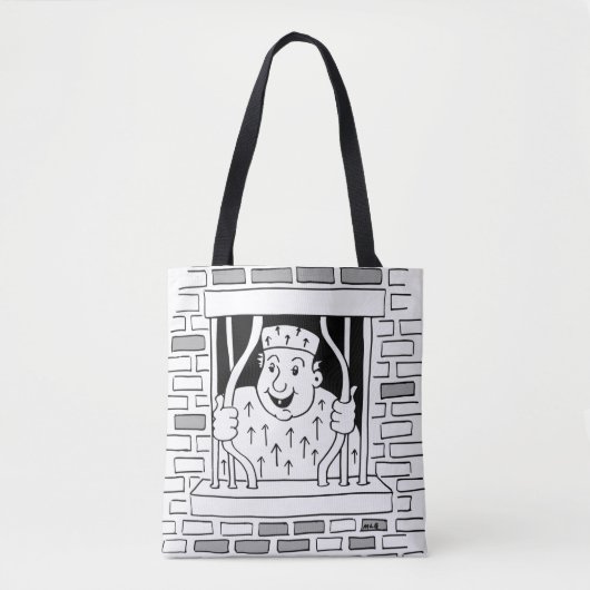 Gratulation zur Flucht Tasche (Vorderseite)