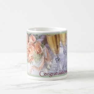 ***GRATULATION*** Zweifarben-KAFFEETASSE Kaffeetasse