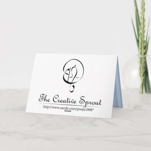 Gratulation - Zwillingskarte Karte (Rückseite)