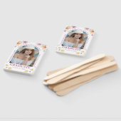 Gratulationen Absolvent floral Foto stilvoll Fächer (Non-assembled)