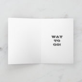 *GRATULATIONEN AUF IHRER NEUEN JOB*-KARTE KARTE (Innenseite)