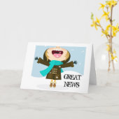 GRATULATIONEN *AUF IHRER WERBEAKTION* KARTE (Gelbe Blume)