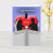 Gratulationen Cruise Ship Wedding Greeting Card Karte (Gelbe Blume)