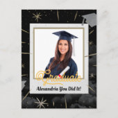 Gratulationen Graduate Graduating Class 2023 Postkarte (Vorderseite)