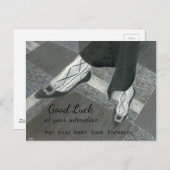 Gratulationen Neue Job Postkarte (Vorne/Hinten)