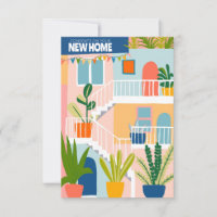 GRATULATIONEN Neue Zuhause Niedliche Tropenwohnung