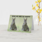 **GRATULATIONEN NEWLYWEDS** KARTE (Gelbe Blume)