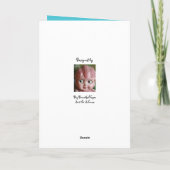 Gratulationen on your Vasectomy - Funny Karte (Rückseite)