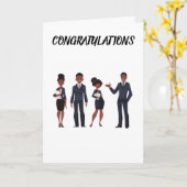 GRATULATIONEN *SIE SIND AUF DEM WEG" KARTE (Gelbe Blume)