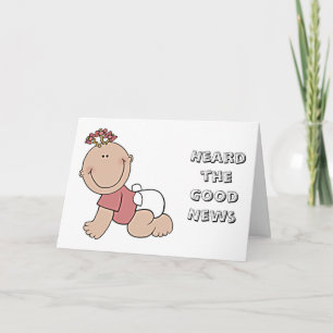 GRATULATIONEN ZU IHREM "NEUEN ABY" KARTE