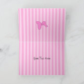 Gratulationen - Zwillingsmädchen mit individueller Karte (Innenseite)