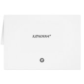 "GRATULATIONS" KANOE STIL (Rückseite Horizontal)