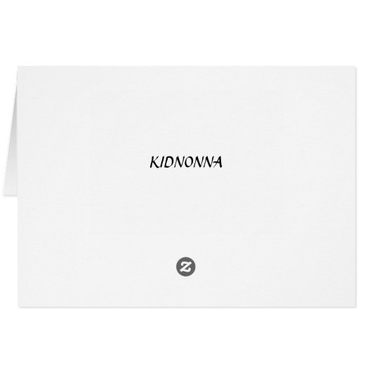 "GRATULATIONS" KANOE STIL (Rückseite Horizontal)