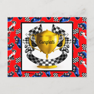 Gratulations-Postkarte Postkarte