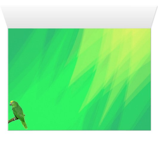 Gratulationskarte (Innenansicht Horizontal (Unten))