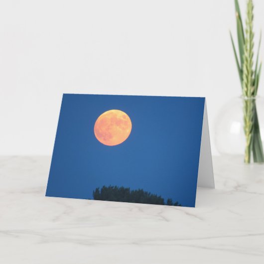 Gratulationskarte "Buck Moon" Karte (Vorderseite)